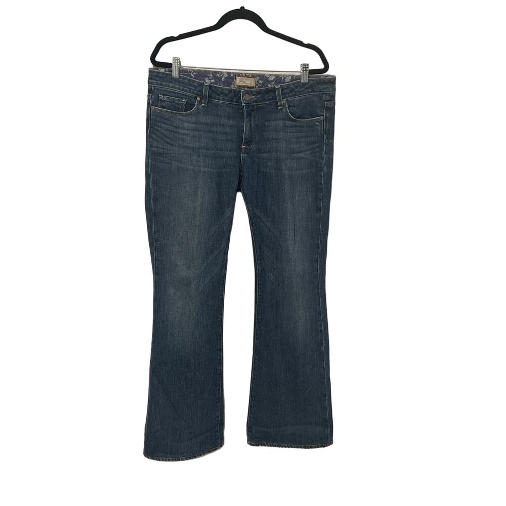 Paige‎ Denim Hollywood Hills Low Rise Bootcut Jeans, Size 33, #1131-T
